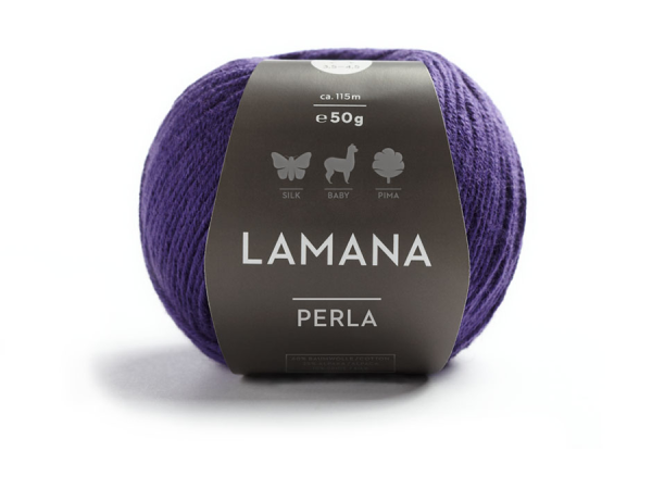 Baumwolle, Baby Alpaca und Seide / Perla / Wolle Lamana