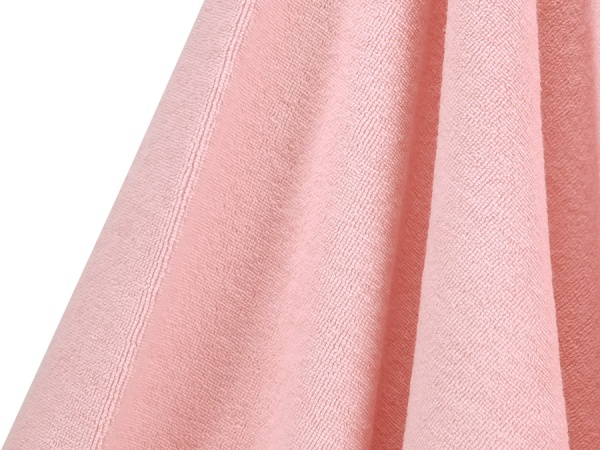 Frottee Jersey rosa / für Kleidung geeignet