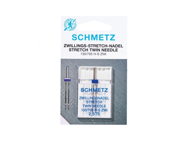 Zwillings Stretch Nadel 2,5 mm