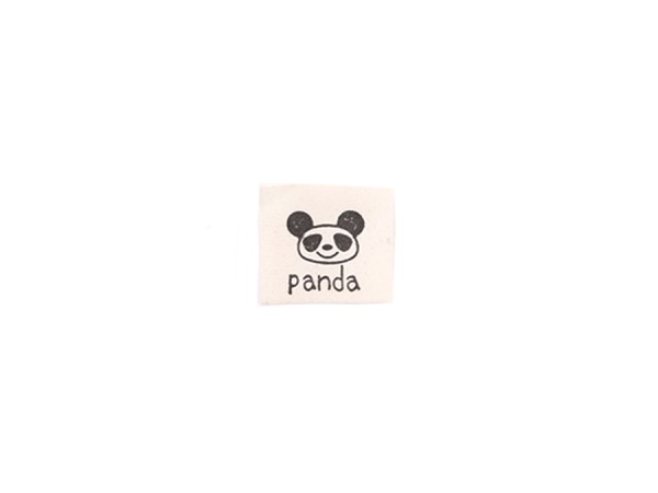 Label / Etiketten / à 5 Stück Panda